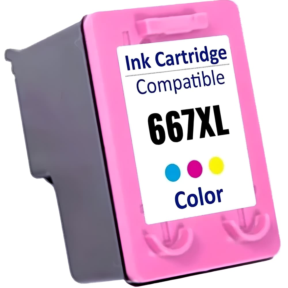 Cartucho Para Impressora 2776 667xl - 3YM78AB Color Compatível