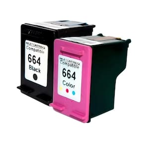 Kit Cartucho Para Impressora 2676 664 compatível