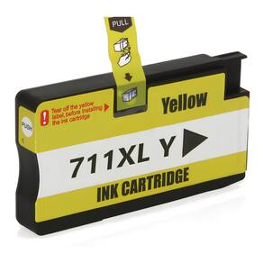 Cartucho Para Impressora T525 711xl - CZ132AB Yellow Compatível