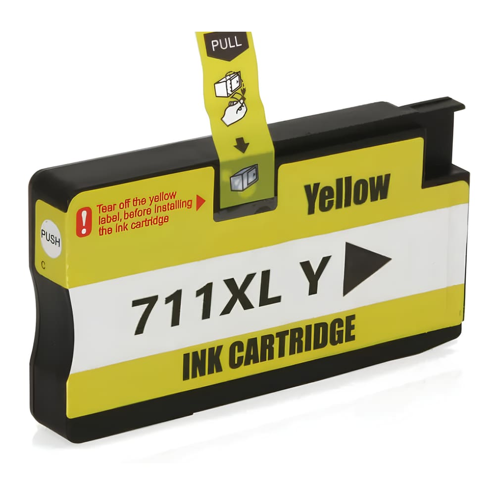 Cartucho Para Impressora T130 711xl - CZ132AB Yellow Compatível