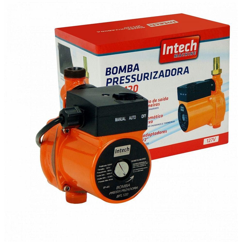Bomba Pressurizadora Bfl120 Intech Machine