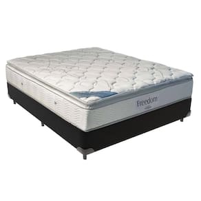 Colchão Casal Freedom Ortobom Base Box Preto Espuma