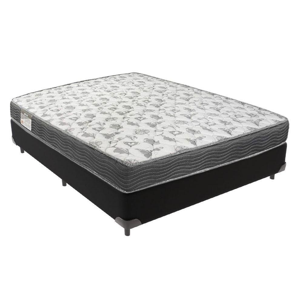 Cama Box Ortobom Iso100 Bege D33 Cor:preto
