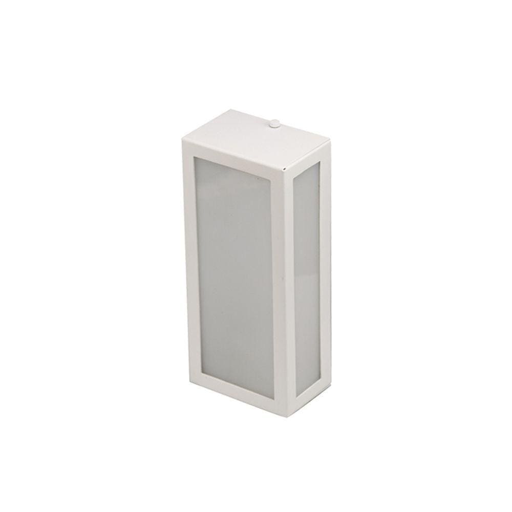 Arandela Germany Stuttgart E27 Bivolt Branco Fosco