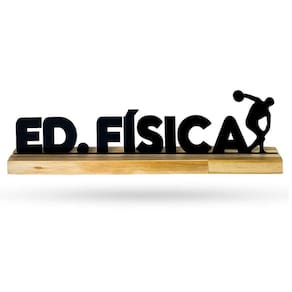 Decoração Mesa Formatura Profissão Educação Física Madeira