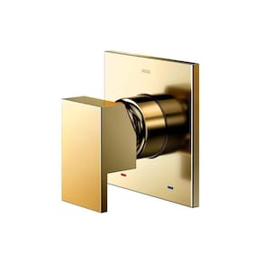 Acabamento Monocomando Para Chuveiro Docol New Edge 925943 3-4" Ouro Polido