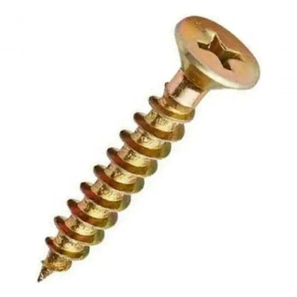 Parafuso Cabeça Chata Bicromatizados Ozeane 5x60 500un