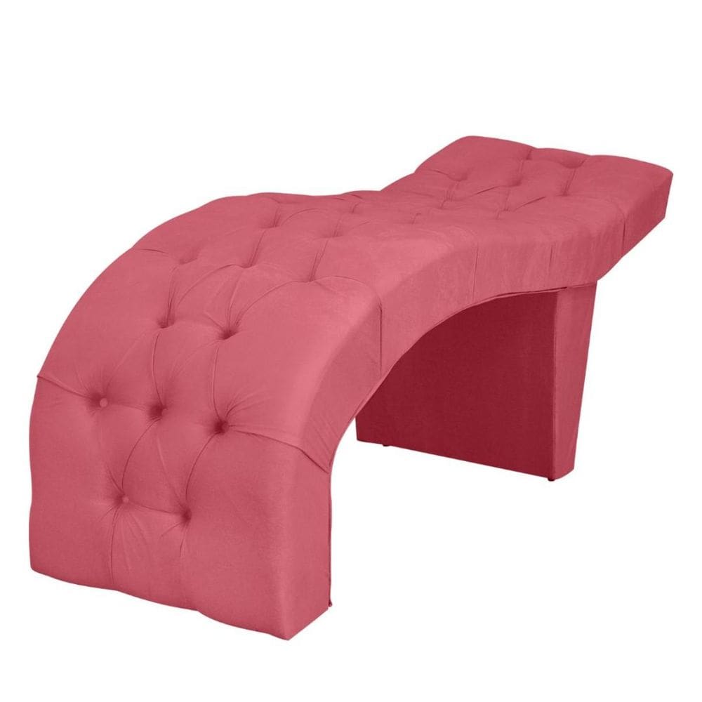 Maca Estofada Clínica Salão Estética Suede Eduarda Cor:Rosa