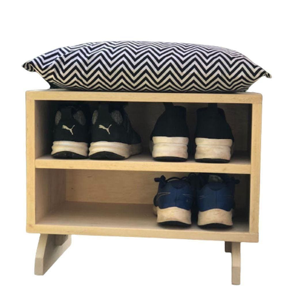 Puff Sapateira Chevron