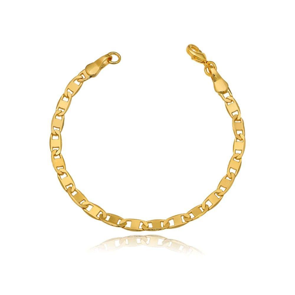 Pulseira masculina piastrine 2 mm