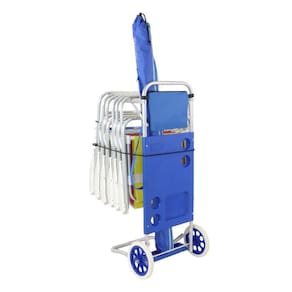 Carrinho Mesa Para Praia Aluminio Com Bolsa E Avanço - Bel 704499