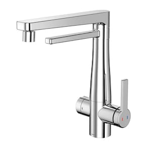 Torneira Misturador Monocomando Nova Docol Vitalis 1579606 Com Filtro De Bancada Cromada
