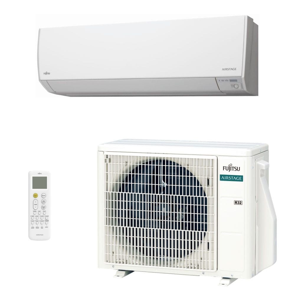 Ar-condicionado Split HW Inverter Fujitsu Airstage Premium 9.000 BTUs R-32 Só Frio 220V