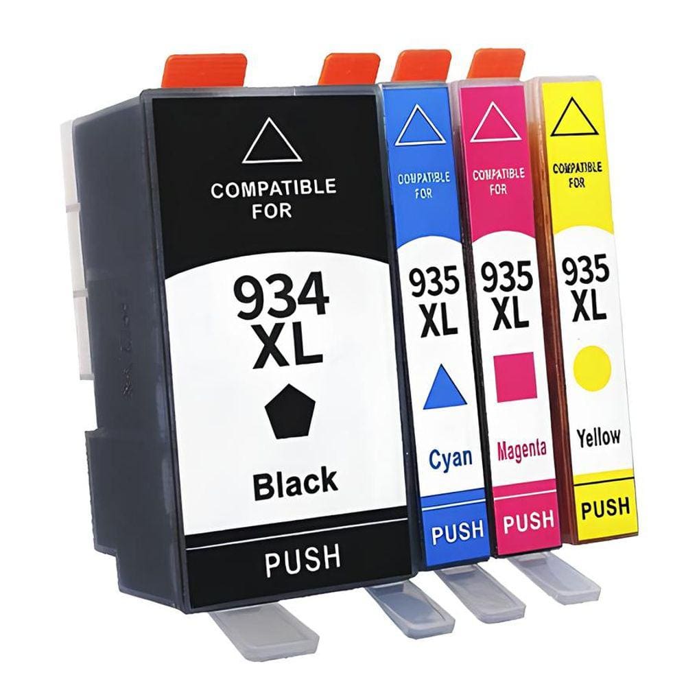 Kit Cartucho Para Impressora Pro 6830 934xl e 935xl compatível