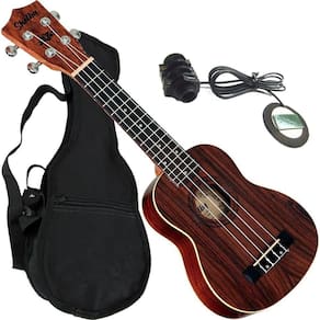 Ukulele Soprano Eletroacústico Canhoto Su21R Shelby + Capa