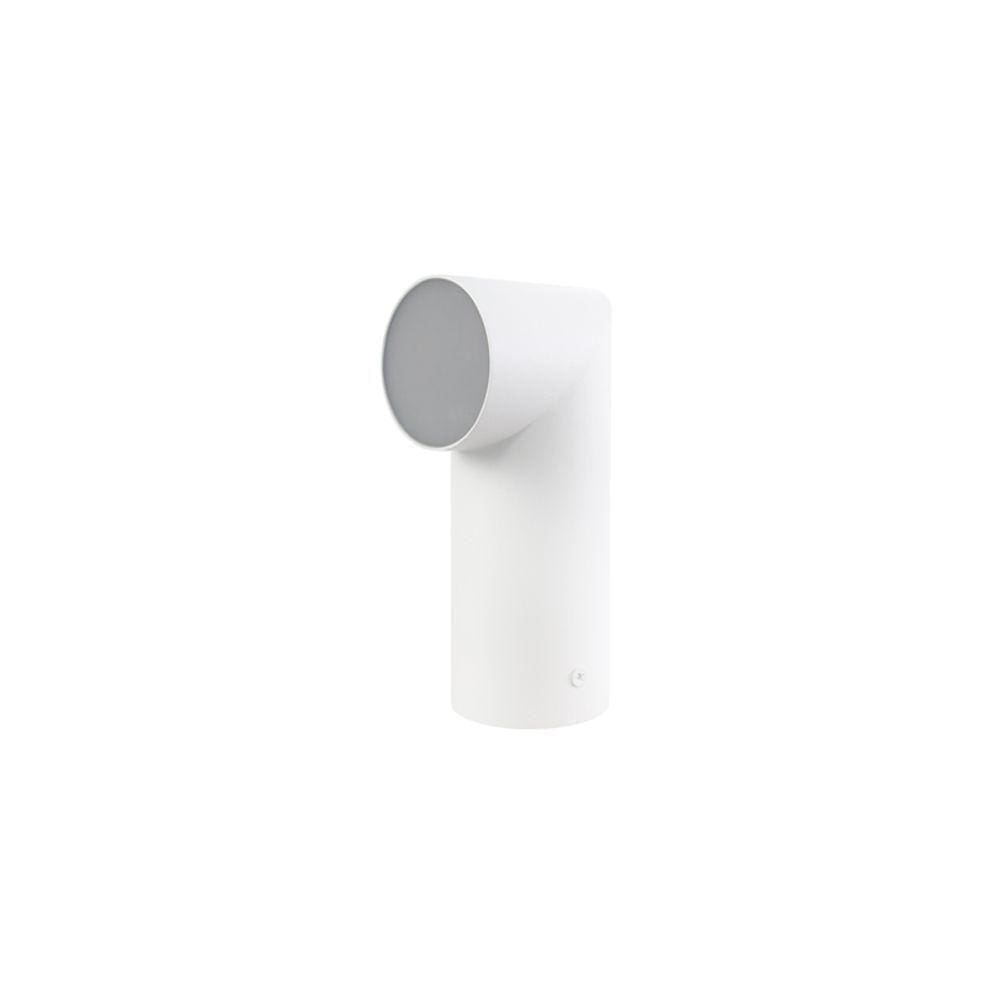 Poste Balizador Germany Polpe 20cm Gu10 Bivolt Branco Fosco