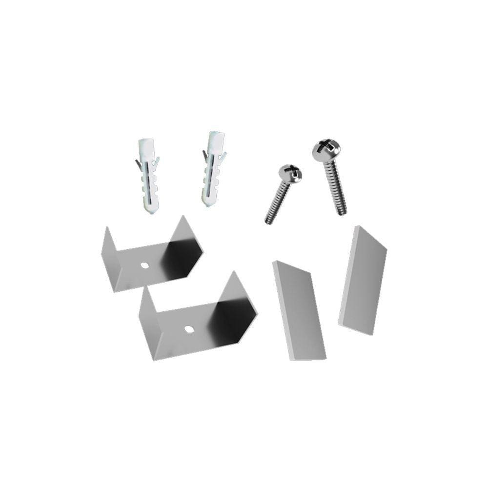 Kit De Fixação Luminatti Lm1100 Para Perfil De Sobrepor Largo