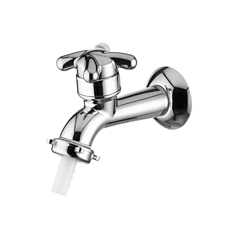 Torneira Plástica Para Tanque E Jardim Lorenzetti Brio 1130 F34 De Parede Cromada