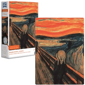 Quebra Cabeça Nano Quadro O Grito de Edward Munch 500 Peças