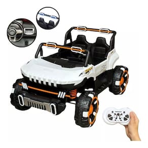 Carro Elétrico Utv 12V Infantil Buggy Quadriciclo Controle Bluetooth Usb Brinqway Bw-277 Som Luzes