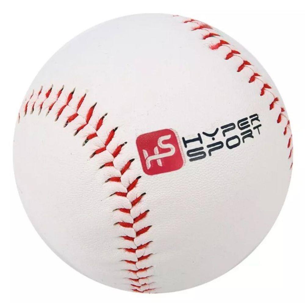Bola De Baseball Oficial Hyper Couro Sintético