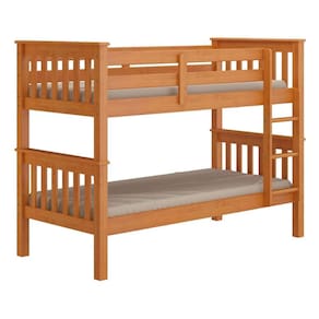 Beliche de Solteiro Madeira Maciça para Colchão 88 x 188 cm Multimóveis CR35207
