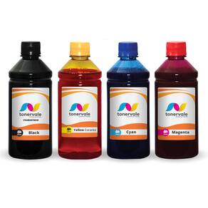 4 Tinta Para Impressora C309g D210a 3526 564 de 500ml BK Pigmentado