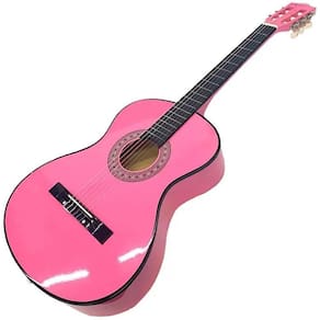 Violão Estudante Acústico Cordas Nylon Waldman Pp1 Rosa