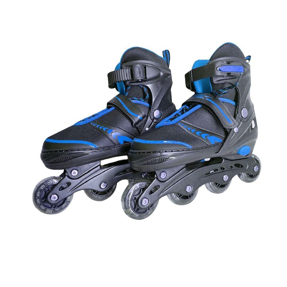 Patins Juvenil Ajustável Com Luz LED BH Store 39 - 42