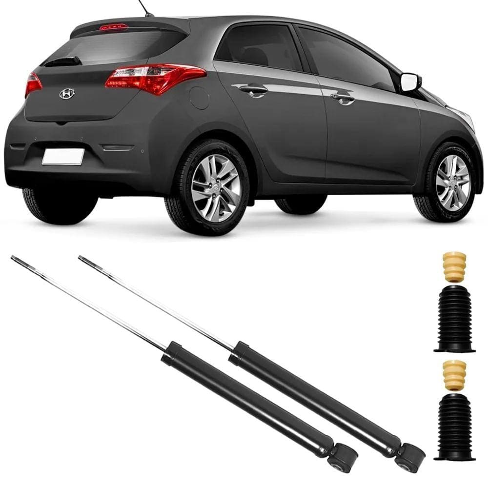 2 Amortecedor HB20 Hatch 2013 a 2019 Traseiro LE LD