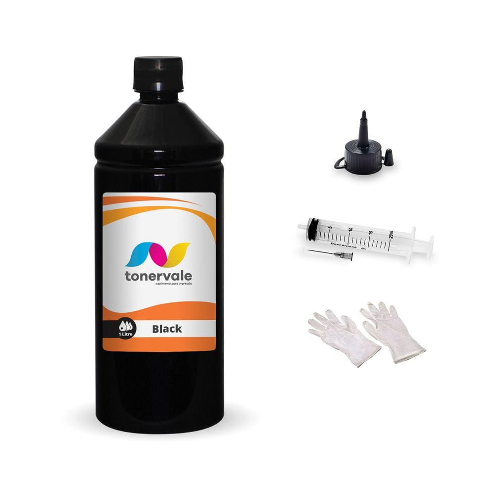 Tinta Para Impressora 904XL - T6M00AL Black 1 Litro Platinum