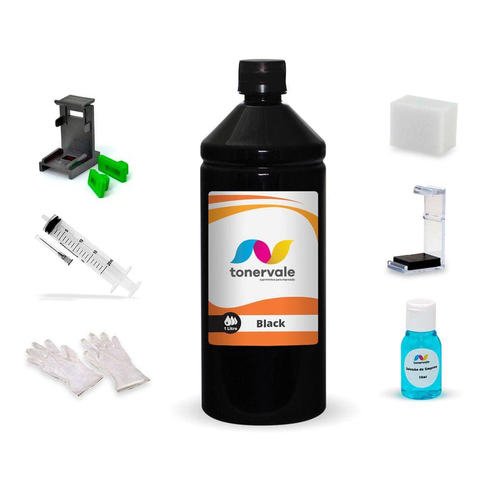 Tinta Para Impressora 3836 564 - CB316WL Black 1 Litro