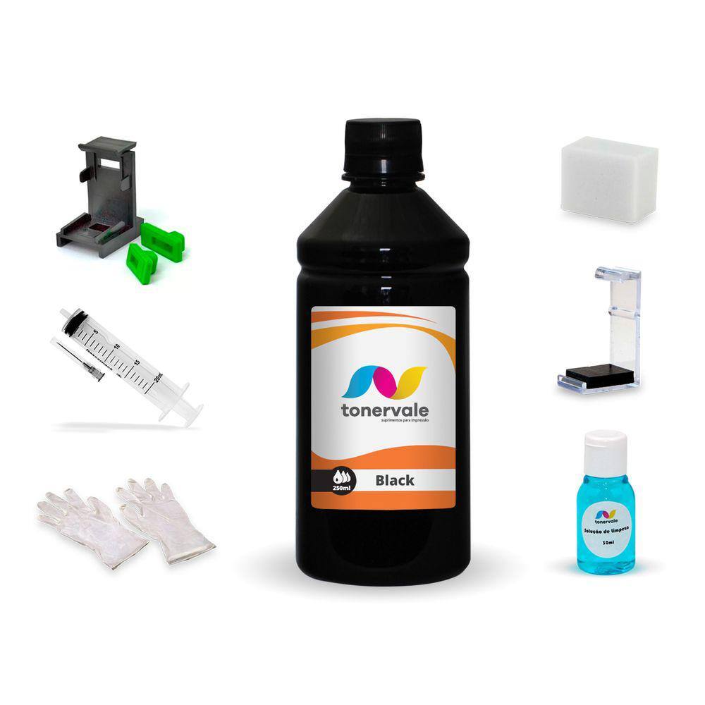Tinta Para Impressora F4280 F4480 C4680 D110 60XL Black 250ml Platinum