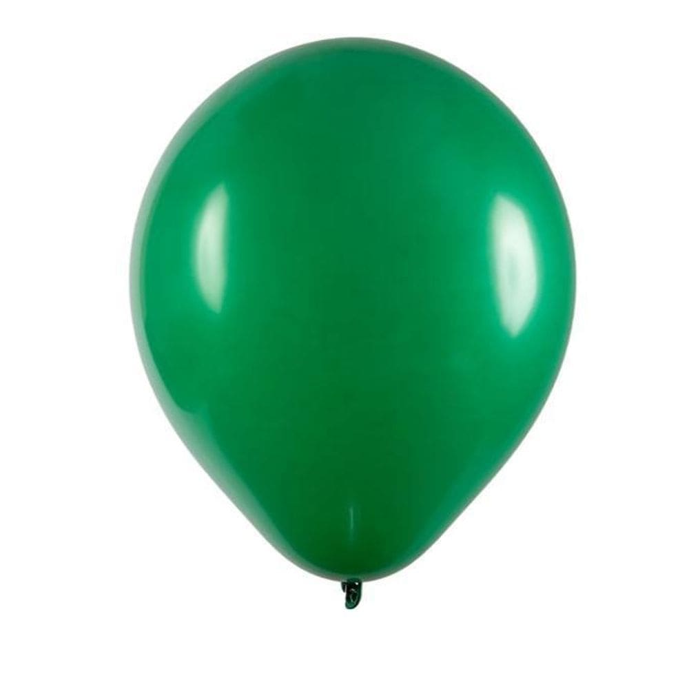 Balão Liso Linha Buffet N7 Verde 50Un Art Latex