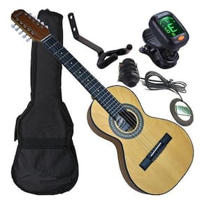 Kit Viola Caipira Elétrica Canhota Rv151 Rozini Com Afinador