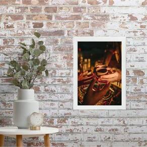 Quadro Decorativo Chá Ayhuasca 24X18Cm - Com Vidro