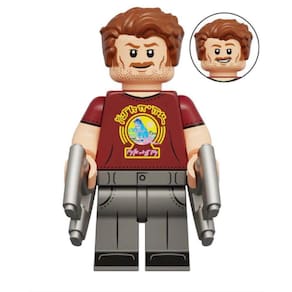 Boneco Blocos De Montar Star Lord Guardiões Da Galáxia 3