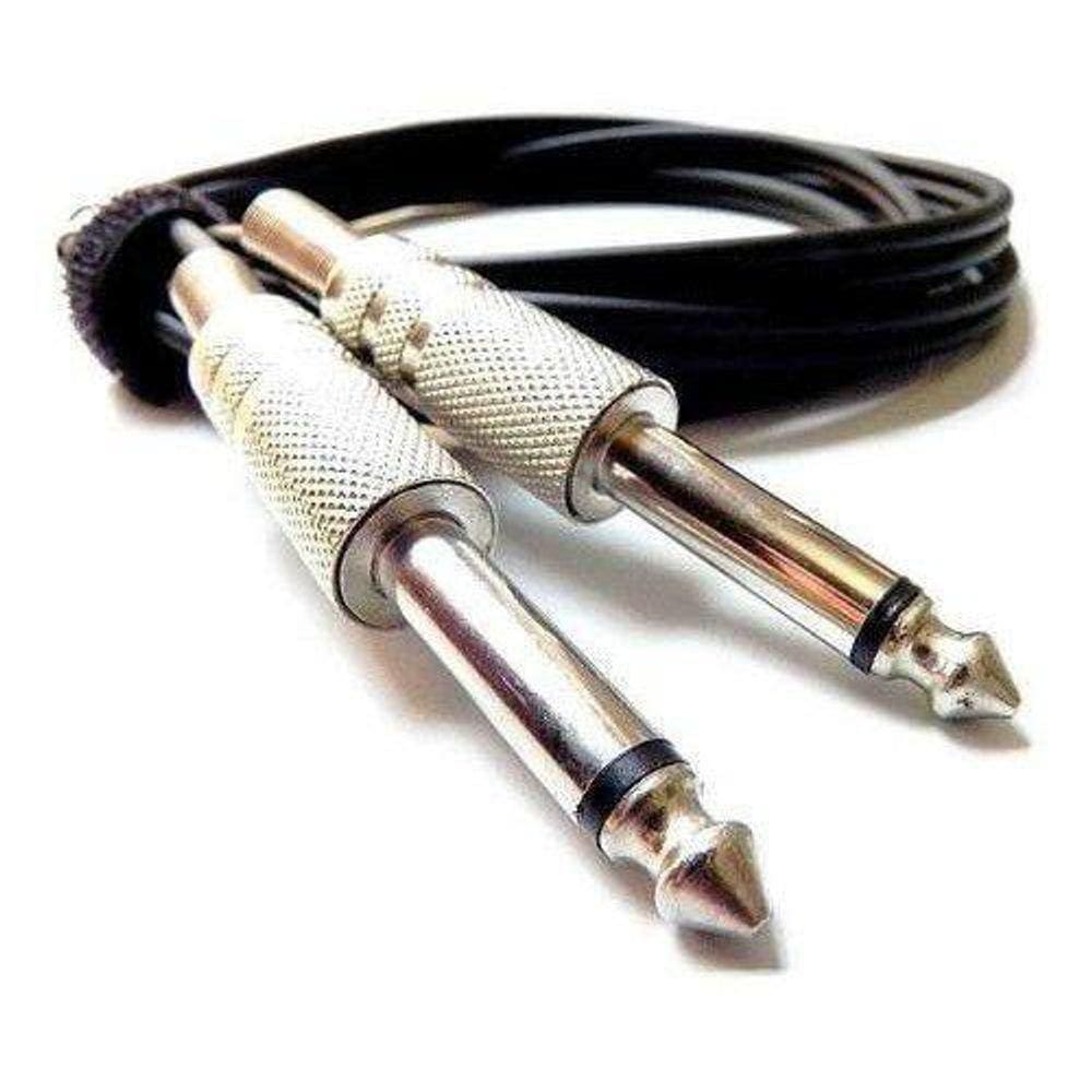 Cabo P10 X P10 Para Violão Guitarra Baixo 1M