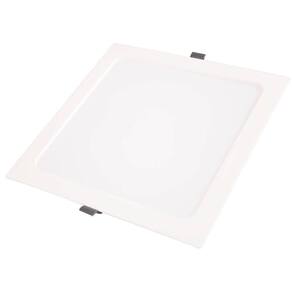 Plafon Led Tramontina Quadrado De Embutir Slim 1000 Lm 12 W Bivolt 6500 K Luz Branca Tramontina