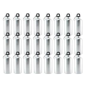 Kit 24 Garrafas Chaveiro Mosquetão 400Ml Personalizável