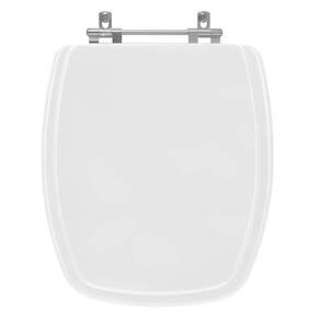 Tampa de Vaso em MDF Viseu Branco para bacia Luzarte