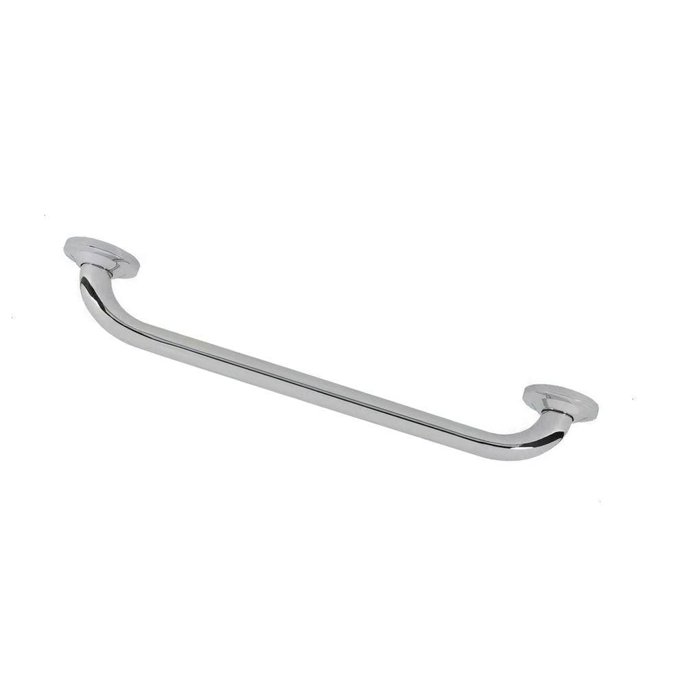 Barra Alça Apoio 30Cm Segurança Aço Inox Suporte Idoso Cadeirante Deficiente Acessibilidade Box Segurança
