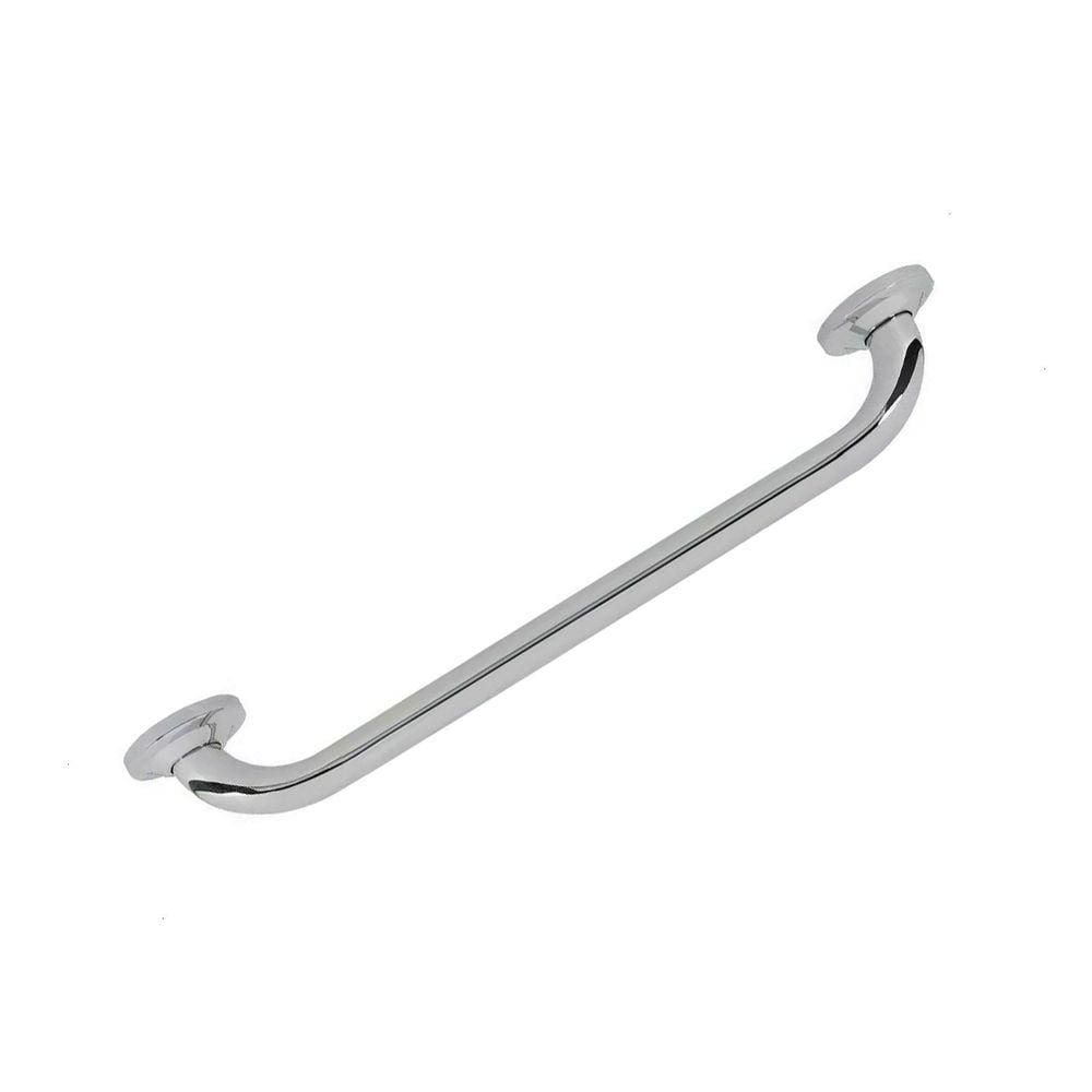 Barra Alça Apoio 30cm Inox Suporte Anti Queda Idoso Gestante Criança Pcd Banheiro Escada Corrimao Box