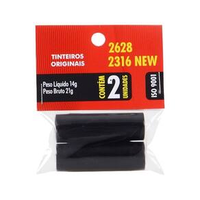 Tinteiro Fixxar Tinta Impressão Preto, 2316 New e 2628, 2 Unidades