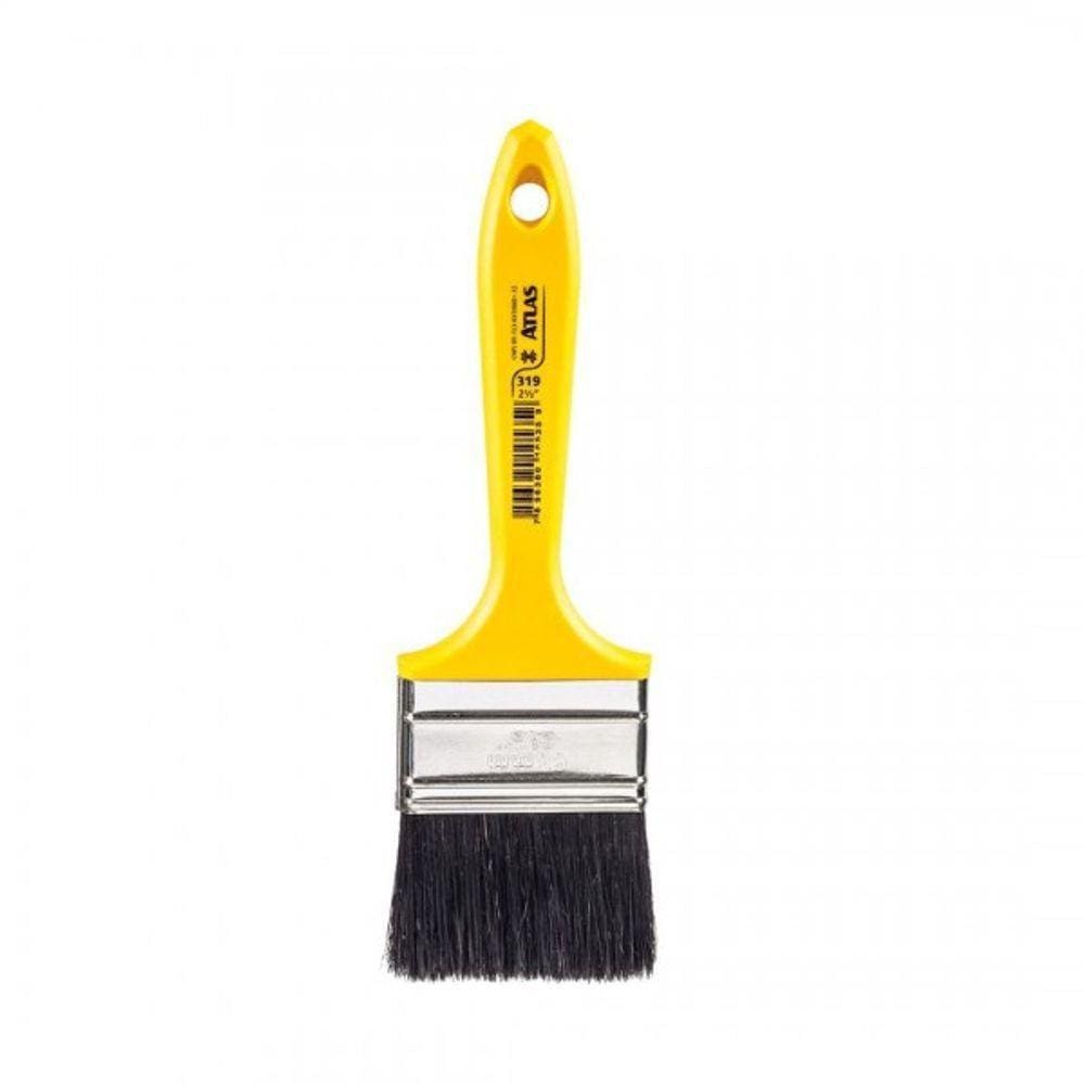 Pincel Cerdas Pretas 319/6 - 2.1/2" - Atlas