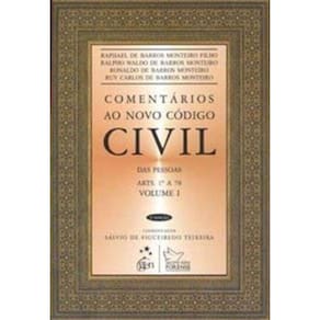 Comentarios Ao Novo Codigo Civil Das Pessoas Arts.