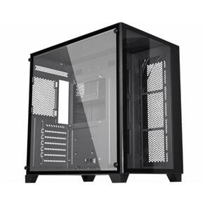 Gabinete K-Mex Space Atx P2R4, Lateral E Frontal Em Vidro
