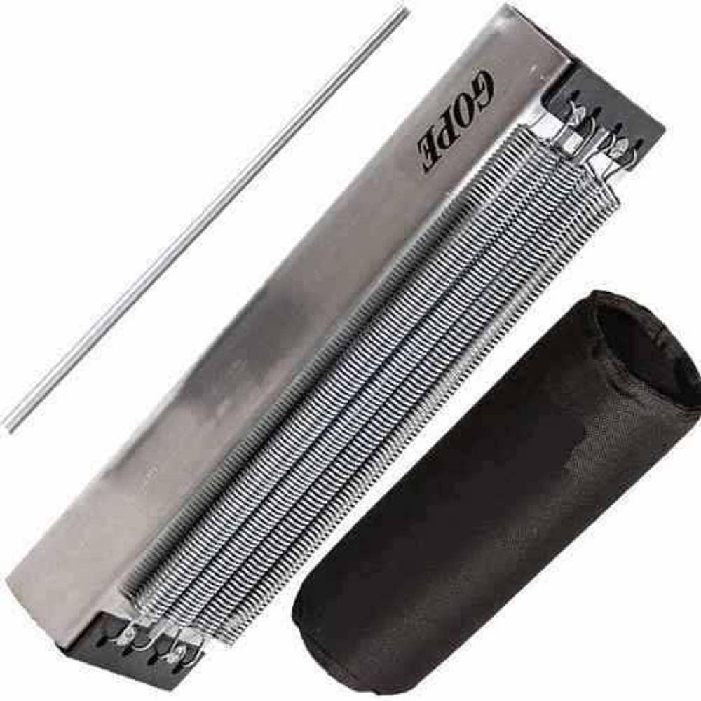 Kit Reco Reco Em Ferro 4 Molas Com Capa 767 Gope