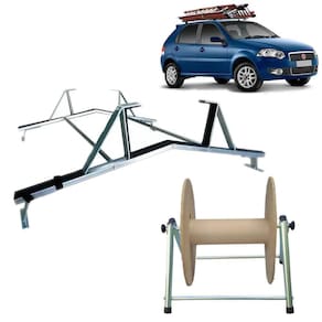Rack Porta Escadas E Cavalete Fiat Palio Todos 2 E 4 Pts