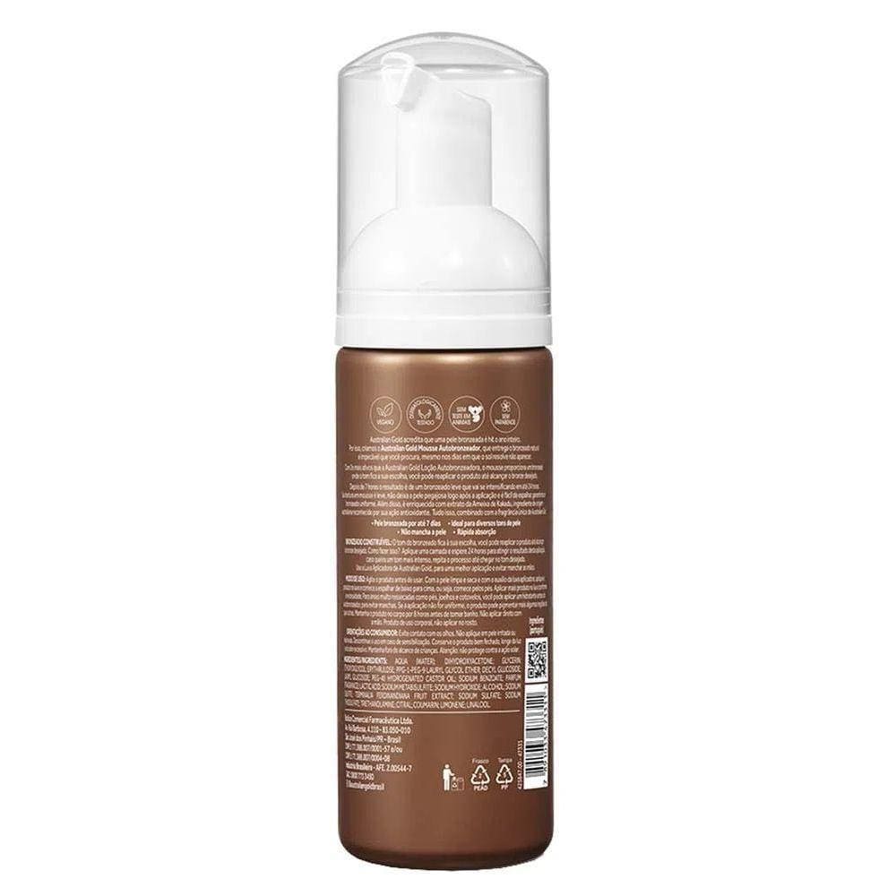 Ag Kakadu Bronzer Mousse Autobronzeador 140ml